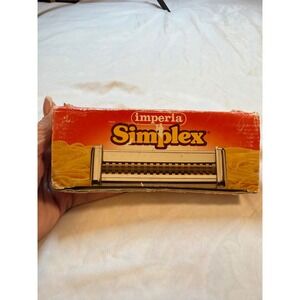 Imperia Simplex T.1 Capelli d'angelo Pasta Cutter Attachment Made in Italy